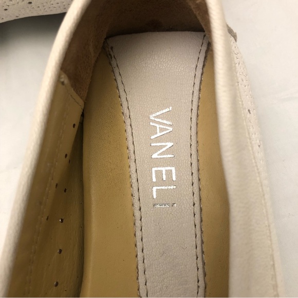 VanEli Perforated White Loafers sz 7 - Picture 6 of 10